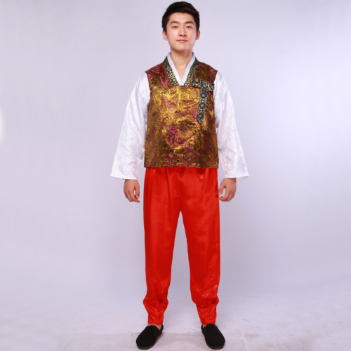宫廷男士韩服_韩国传统服装_朝鲜少数民族服装