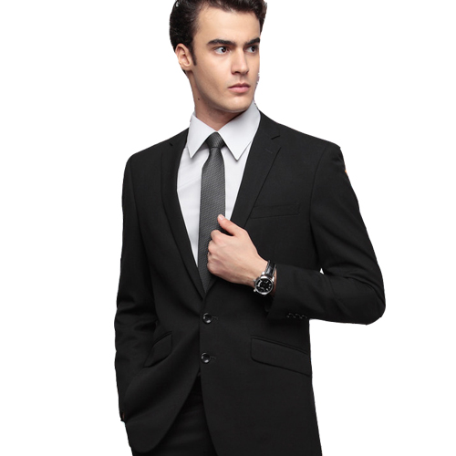 男士黑色正装_职场商务休闲西装_毕业面试正装出租
