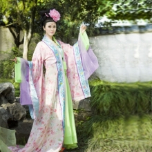 贵妃娘娘拖尾服装_唐代公主夫人古装_影视古装演出服
