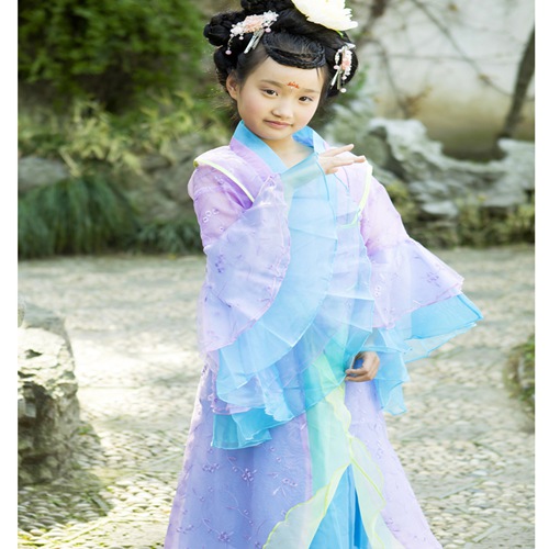 儿童公主贵妃古装_儿童摄影唐装汉服_小