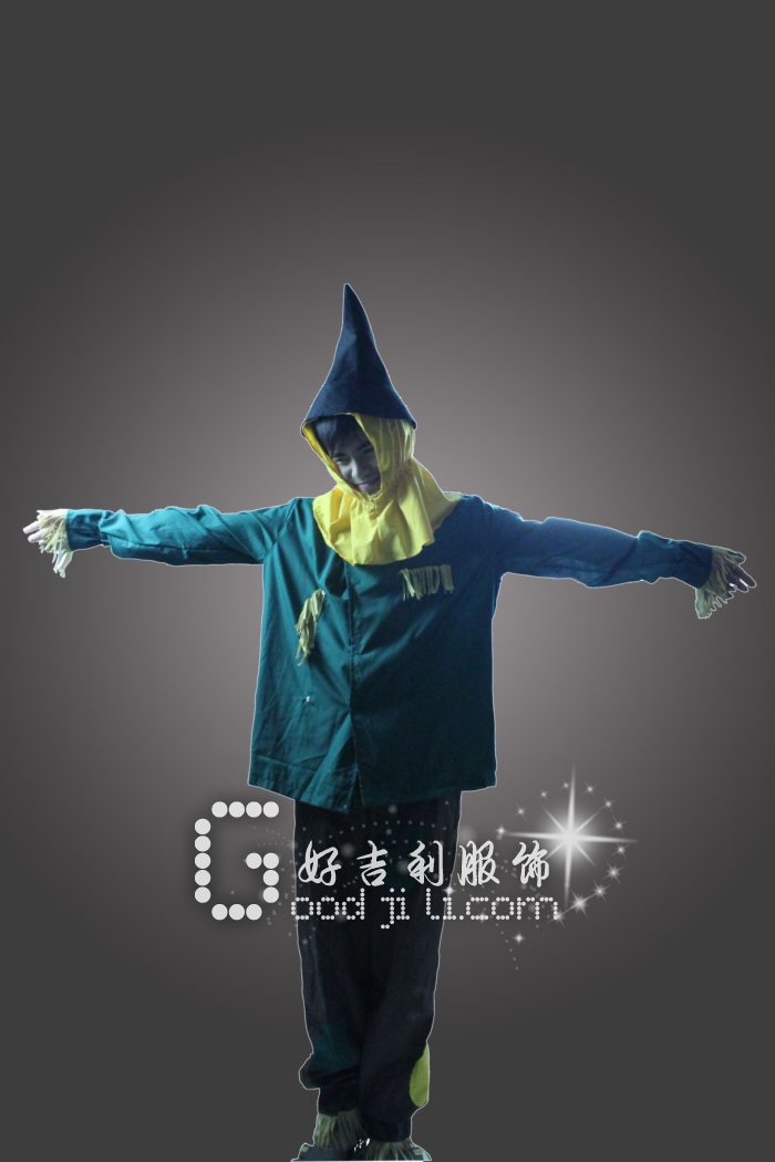绿野仙踪稻草人服装