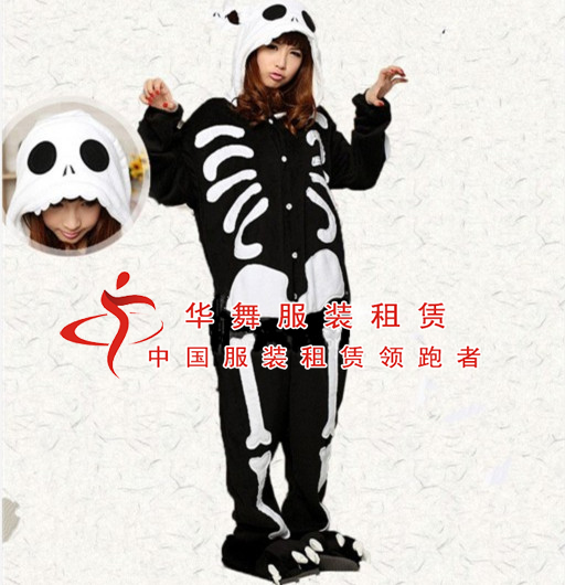 可爱骷髅卡通行走服出租