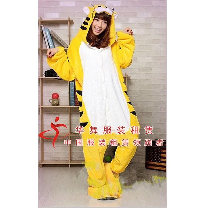 老虎卡通人偶服装出租