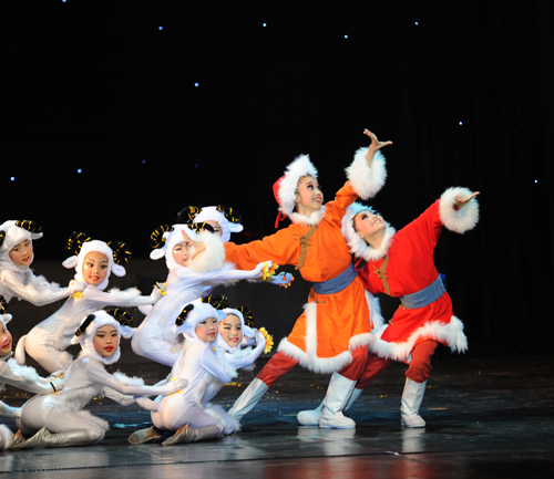 草原英雄小<em>姐妹舞蹈</em>服装推荐