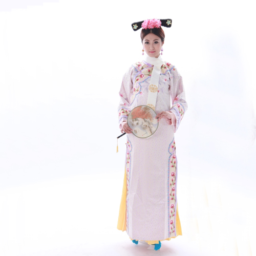 清朝格格衣服图片,清朝的衣服的图片,清朝格格服装_大山谷图库